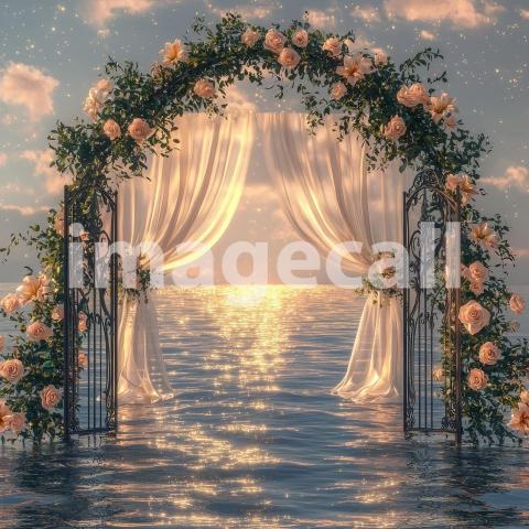 0073 Floral Arch