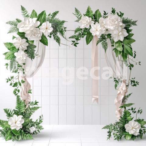0487 Floral Arch