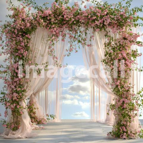 0898 Floral Arch