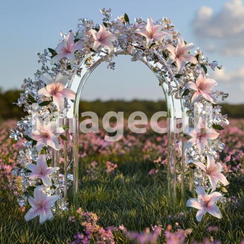 0985 Floral Arch