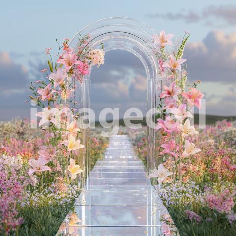 0987 Floral Arch