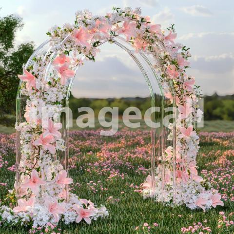 0986 Floral Arch
