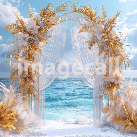 0989 Floral Arch