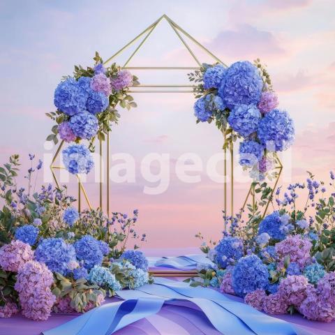 0992 Floral Arch