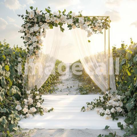1002 Floral Arch