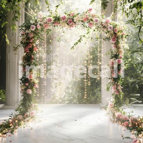 1009 Floral Arch