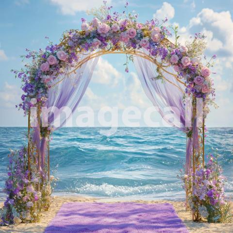 1013 Floral Arch
