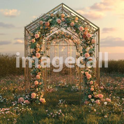 1016 Floral Arch