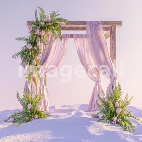 1023 Floral Arch