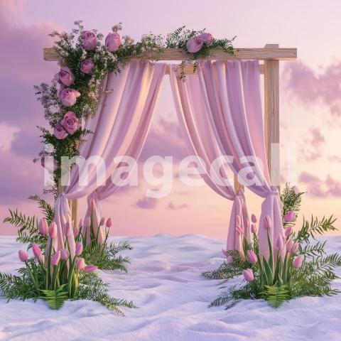 1025 Floral Arch