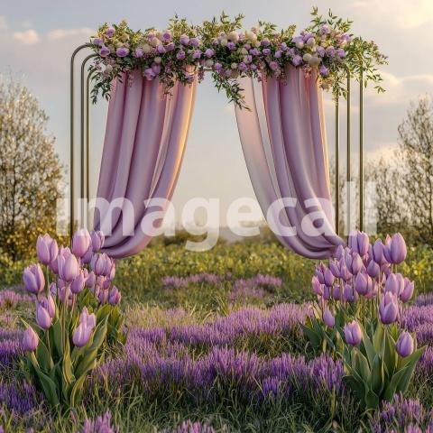 1032 Floral Arch