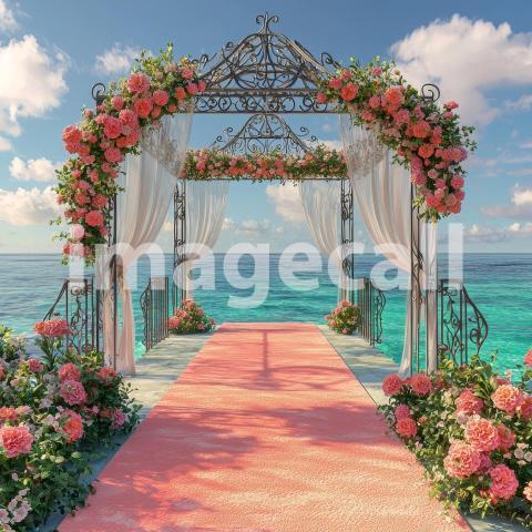 1035 Floral Arch