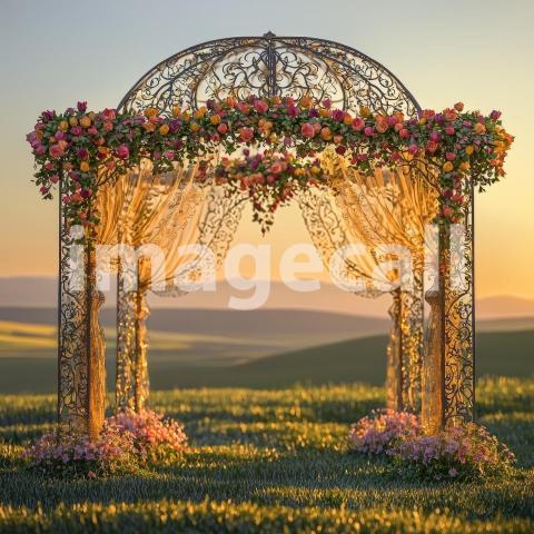 1039 Floral Arch