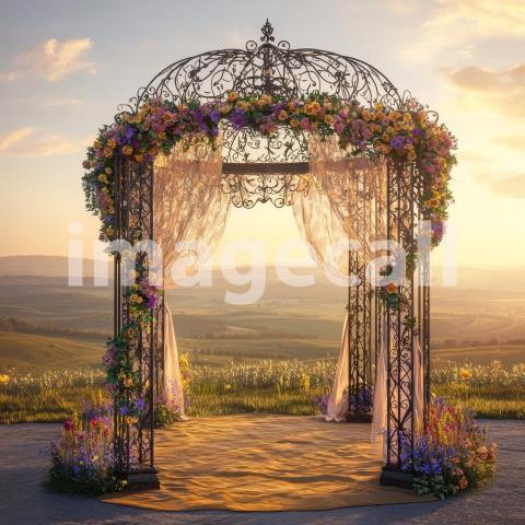1038 Floral Arch