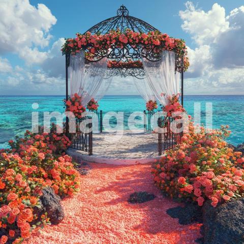 1036 Floral Arch