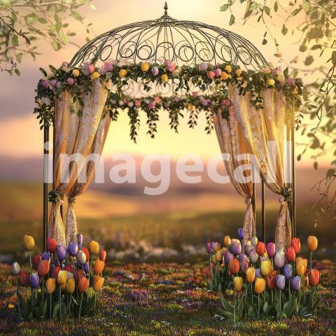 1040 Floral Arch