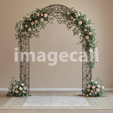 1054 Floral Arch