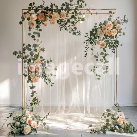 1064 Floral Arch
