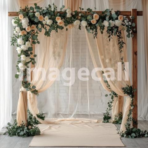 1069 Floral Arch