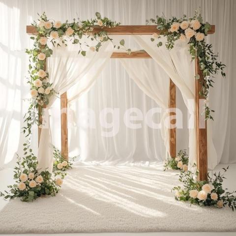 1071 Floral Arch