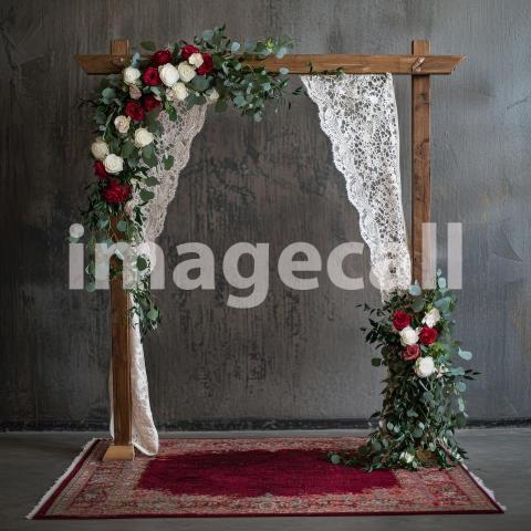 1074 Floral Arch
