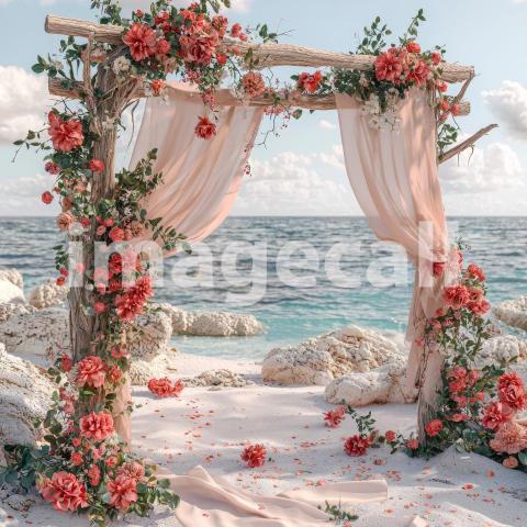 1096 Floral Arch
