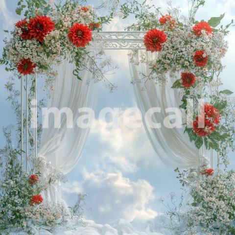 1107 Floral Arch