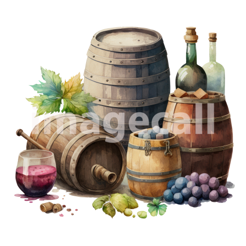 Barrel and props (6)