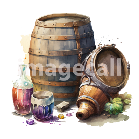 Barrel and props (10)