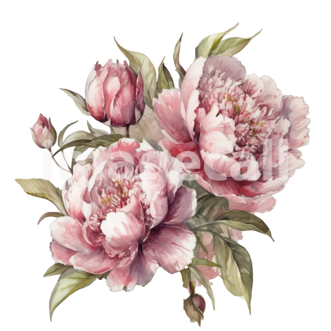 Flower Peonies (6)