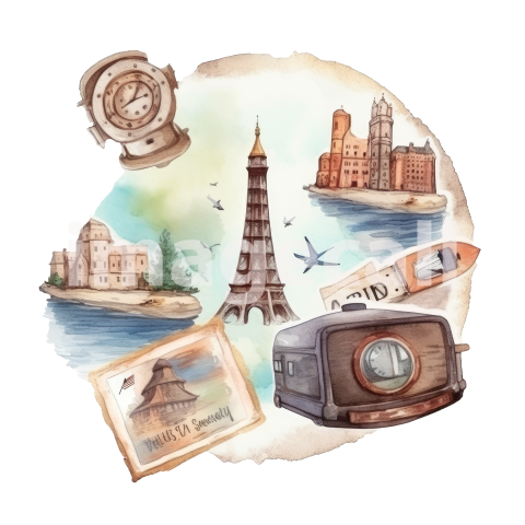 Travel Stickers (9)