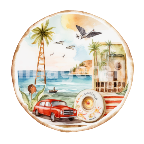 Travel Stickers (10)