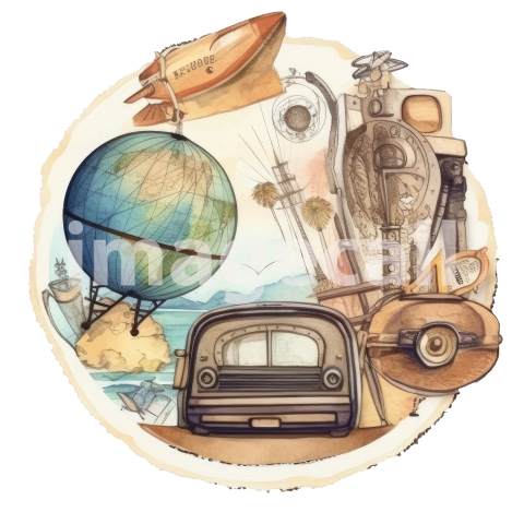 Travel Stickers (12)