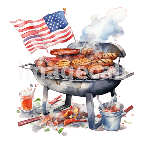 Clipart watercolor 4th july (16)300dpi