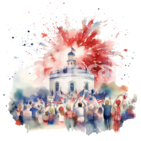 Clipart watercolor 4th july (14)300dpi
