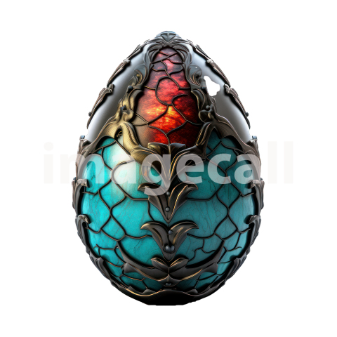 Clipart Dragon Egg (5)300dpi topaz enhance300dpi