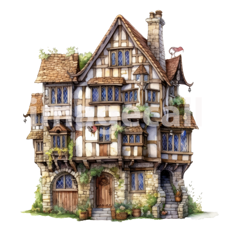 Medieval Houses (13)300dpi