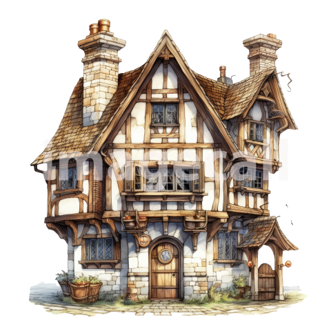 Medieval Houses (12)300dpi