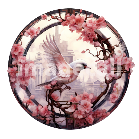 JustPictureThis centric circle with white border Stained Glass  21feb7ca 449b 410a 80e4 2643eb2e01e8 topaz enhance copy