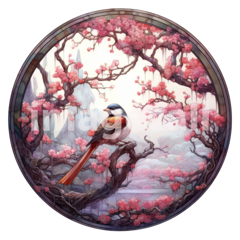 JustPictureThis centric circle with white border Stained Glass  90f93db6 a247 4dff 8c6c b832272d0f0b topaz enhance copy