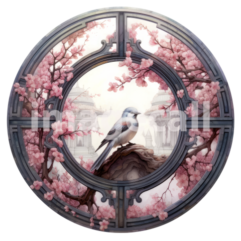 JustPictureThis centric circle with white border Stained Glass  5c2c7c63 0fee 4270 b645 5453cc1c8ea9 topaz enhance copy