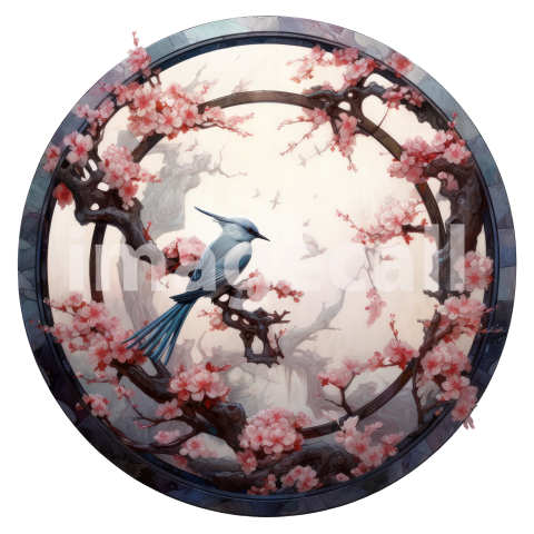 JustPictureThis centric circle with white border Stained Glass  7a6316c9 b5b1 4366 b8bc c7650734fbb1 topaz enhance copy