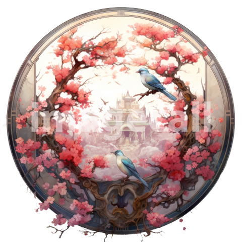 JustPictureThis centric circle with white border Stained Glass  32c9216d ac97 4ec3 a465 a86e0c2083ed topaz enhance copy