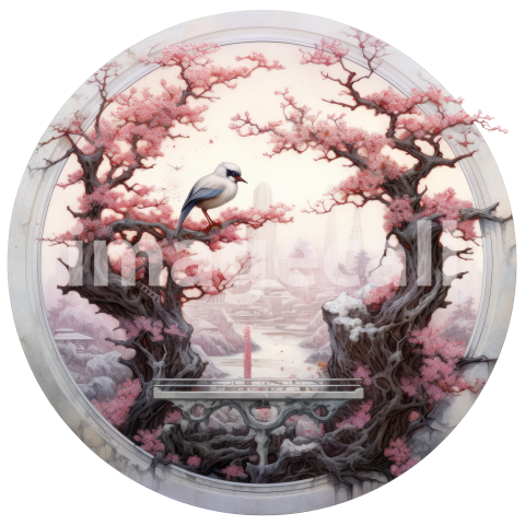 JustPictureThis centric circle with white border Stained Glass  20aca8ea 9cef 4f1e adf3 23f45bbd86f2 topaz enhance copy