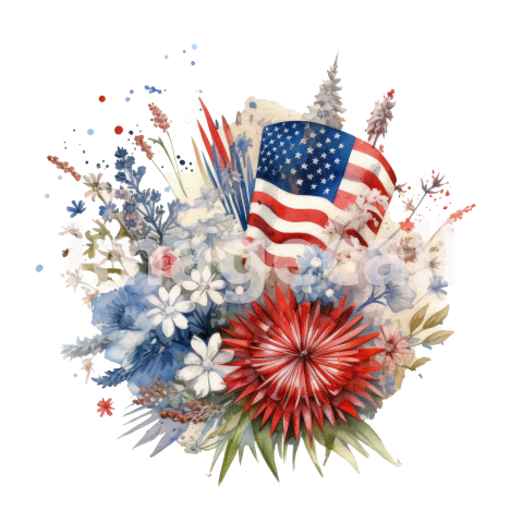 Clipart watercolor 4th july (3)300dpi