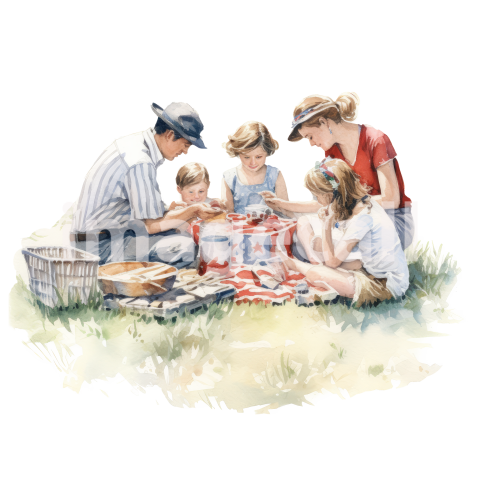 Clipart watercolor 4th july (7)300dpi