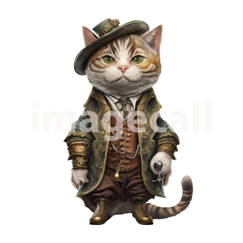 Clipart Dressed Animals (3)300dpi