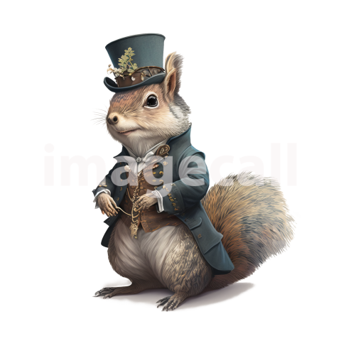 Clipart Dressed Animals (16)300dpi