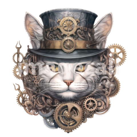 Steampunk cats (5)300dpi