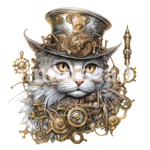 Steampunk cats (8)300dpi
